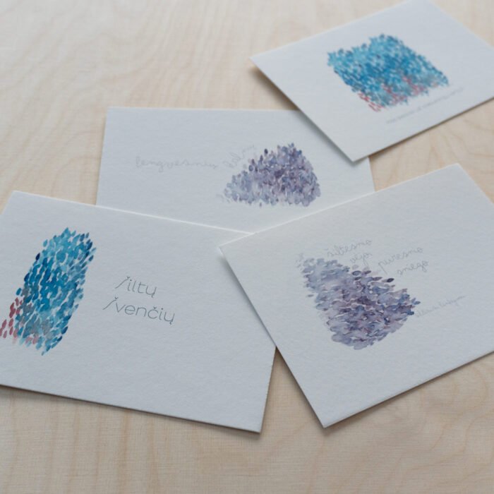 Rinkinys - Žiema (su užrašais)